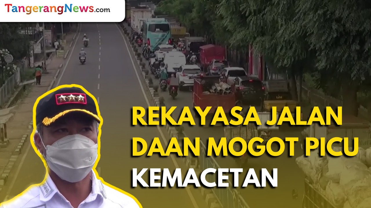 Video Bikin Macet Pemberlakuan Satu Arah Jalan Daan Mogot Tangerang