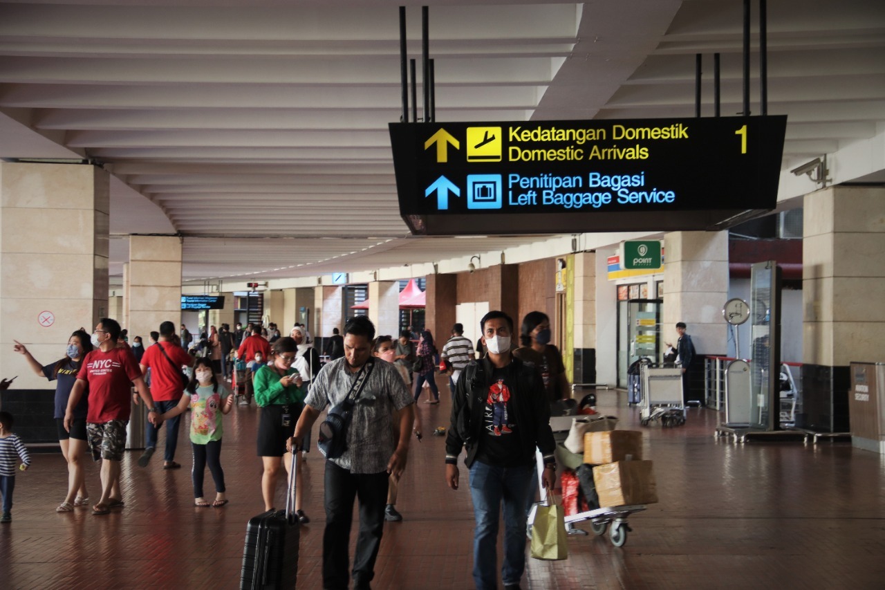 Jumlah Penumpang Di Bandara Soekarno Hatta Selama Periode Lebaran