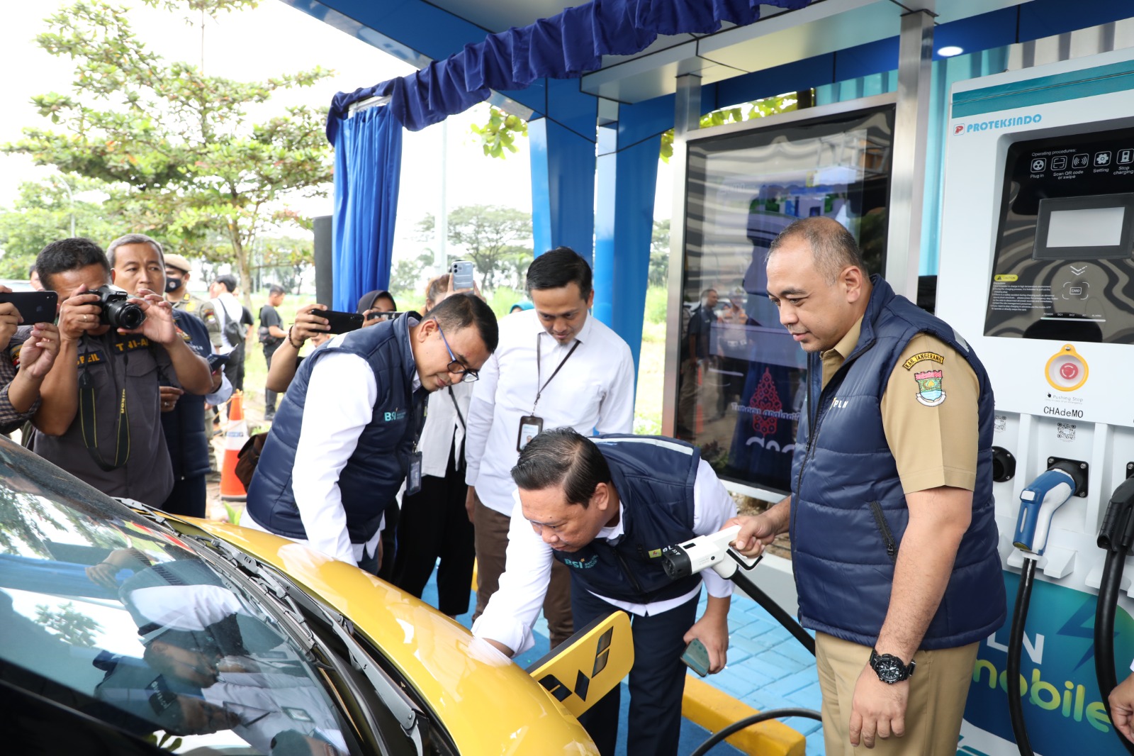 Stasiun Pengisian Kendaraan Listrik Hadir Di Mall Ciputra Tangerang