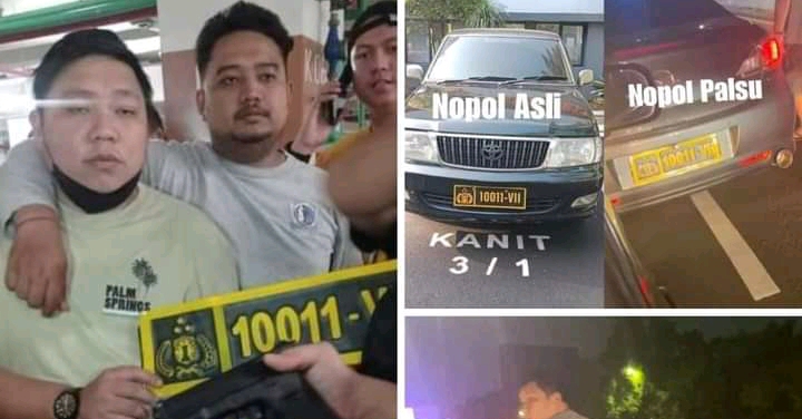 Koboi Jalanan Berpelat Dinas Penganiaya Driver Taksi Online Tertangkap di Tangerang