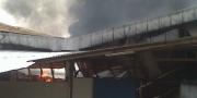 Pabrik Kasur Terbakar di Kotabumi Tangerang