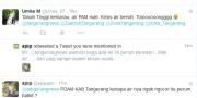 Cuit Warga Tangerang di Twitter, Mulai Marah Air PDAM Kering