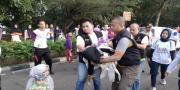 2 Peserta Kampanye Keselamatan Berlalu Lintas di Tigaraksa Tumbang