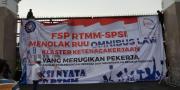 Demo Buruh Tangerang Menolak Omnibus Law ke DPR RI Ditunda