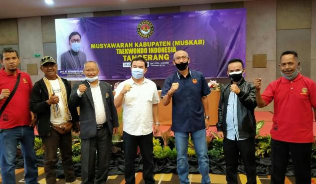 Soma Atmaja Jadi Ketua Pengcab Taekwondo Kabupaten Tangerang