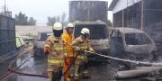 Kebocoran Gas, Pabrik Roti di Kosambi Tangerang Ludes Terbakar