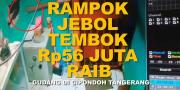 Rampok Jebol Tembok Gudang Elektronik di Cipondoh Tangerang, Rp56 Juta Raib