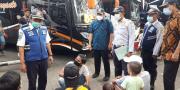 Dishub Awasi Keberangkatan Bus Mudik di Terminal Kota Tangerang