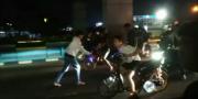 Mengganggu! Pelaku Balap Liar di Gading Serpong Tangerang Tutup Akses Jalan