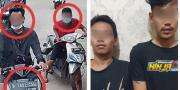 Terekam CCTV Curi Motor di Periuk Tangerang, 2 Pemuda Ditangkap Kurang dari 24 Jam