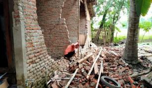 Dua Rumah di Sukadiri Tangerang Rusak Diguncang Gempa