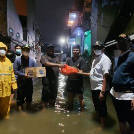 Banjir Akibat Tol JORR II di Benda Tangerang Berangsur Surut, Warga Ngungsi Sudah Pulang