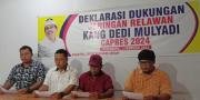 Jaringan Relawan Kang Dedi Mulyadi Deklarasi Dukungan Maju Capres 2024