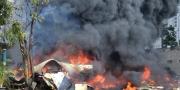 Kebakaran Lapak di Serpong Gegara Mesin Penghancur Limbah Ditinggal Pekerja