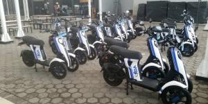 Sepeda Motor Listrik Kini Mengaspal di Bandara Soekarno-Hatta