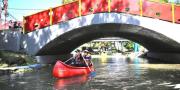 Wali Kota Tangerang Jajal Perahu Wisata di Aliran Sungai Alun-alun