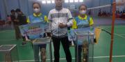 Kota Tangerang Juara Umum Turnamen Bulu Tangkis Antar Satuan Pendidikan se-Banten