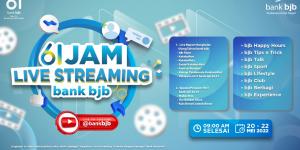 Bank BJB Siap Pecahkan Rekor MURI Live Streaming 61 Jam Non Stop