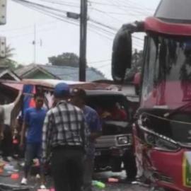Kecelakaan Maut di Jalur Serang-Pandeglang, Satu Tewas Empat Luka-luka