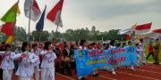Ribuan Pelajar di Kota Tangerang Dikumpulkan Deklarasi Cinta Damai Anti Tawuran