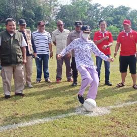 Camat Tigaraksa Buka Turnamen Sepak Bola Kemerdekaan ke-77 Indonesia