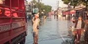 Sempat Terendam Banjir, Jalan di Depan Ciledug Indah I Tangerang Sudah Bisa Dilewati