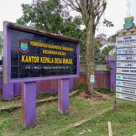 Jadi Tempat Persinggahan Pasukan Cirebon, Ini Arti Nama Desa Munjul Tangerang