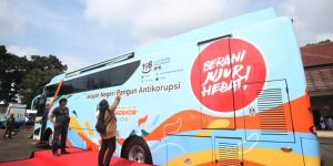 Bus KPK Jelajah Negeri Singgah di Tangsel