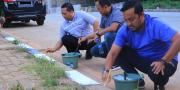 Jelang Porprov VI Banten, Arief-Sachrudin Bersama Pegawai Pemkot Tangerang Cat Kanstin
