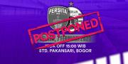 Persita vs Persija Batal Bertanding di Bogor, Ini Alasannya