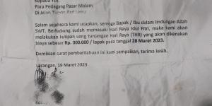 7 Orang Ditangkap Minta Jatah Uang THR ke Pedagang Pasar Malam di Cipadu Tangerang
