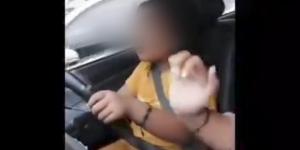 Viral Bocah Menyetir Mobil di Jalan Raya, Instruktur: Teman Saya Polisi