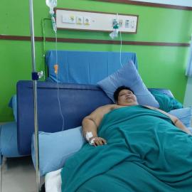 Ditangani 10 Dokter Spesialis RSUD Kota Tangerang, Begini Kondisi Fajri yang Beratnya Nyaris 300 Kg