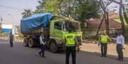 Langgar Jam Operasional, 7 Truk Terjaring Razia di kota Tangerang