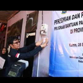 441 Rumah di Kota Tangerang Dipasang Listrik Baru Gratis 