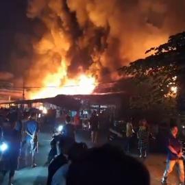 Kebakaran Hebat di Pasar Curug Tangerang, Ini Faktanya