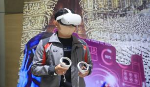 Canggih, Ada Ka'bah Virtual di Festival Maulid Tangerang