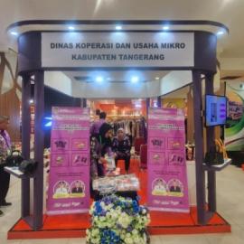 45 Produk UMKM Kabupaten Tangerang Mejeng di ITT Expo Bandung 2023