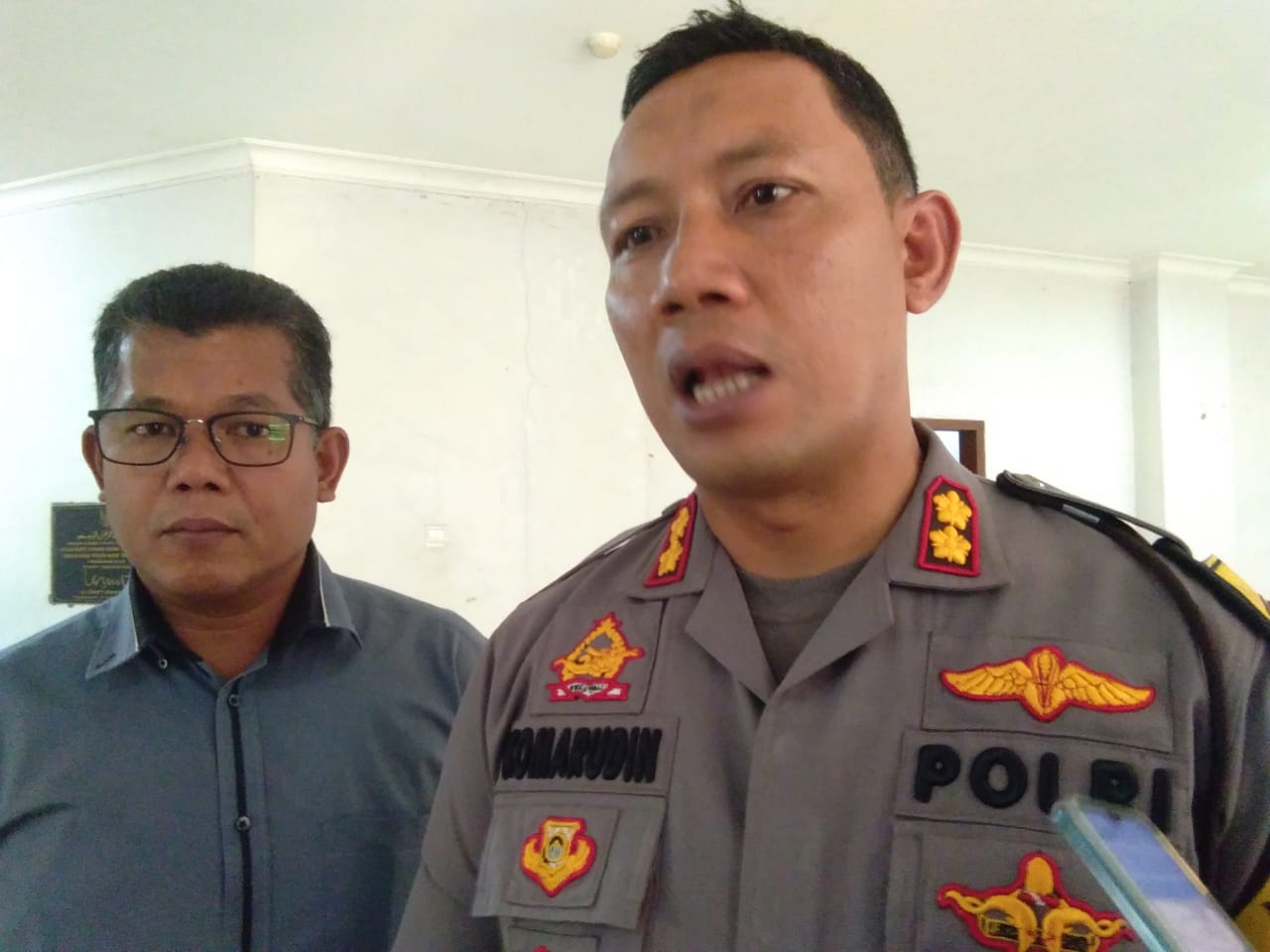 Wakapolresta Tangerang AKBP Komarudin.