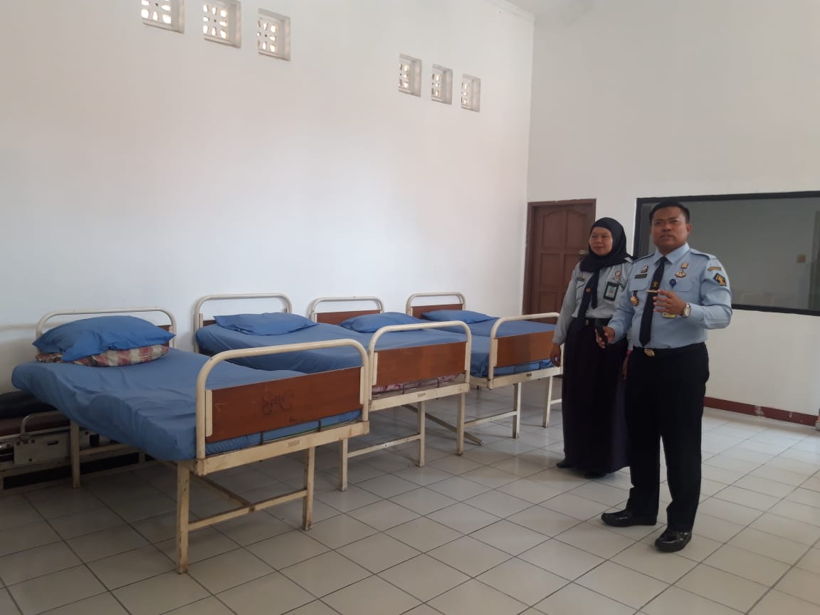 Fasilitas kamar istirahat di Lembaga Pembinaan Khusus Anak (LPKA) Klas I Tangerang.