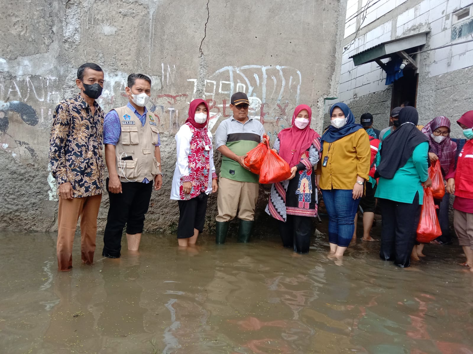 Banjir Di Benda Tangerang Berangsur Surut