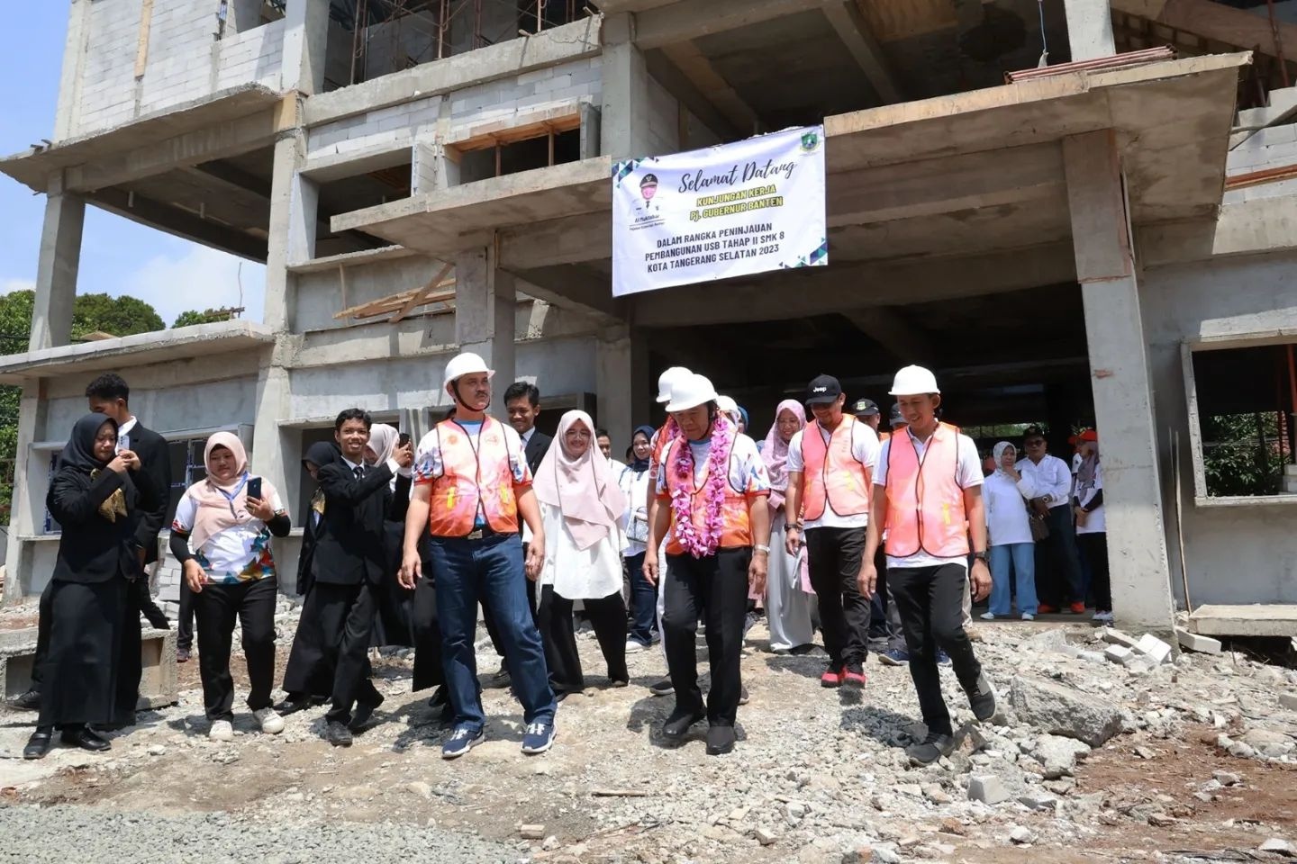 Bangun Smk Di Tangsel Pj Gubernur Banten Minta Jurusan Sesuai Kebutuhan Pasar