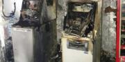 Korsleting Listrik sampai meledak, 2 ATM di Minimarket Hangus Terbakar