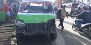 Angkot Lawan Arus, 7 Kendaraan Tabrakan Beruntun di Cikupa