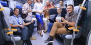 Kereta Bandara Soekarno-Hatta-Bekasi Diuji Coba 