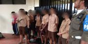 Bawa Golok, Belasan Pelajar di Tangerang Diamankan Satpol PP