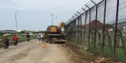 Jalan Perimeter Utara Bandara Soekarno-Hatta dalam Perbaikan 
