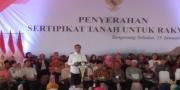 Jokowi Bagikan 40.172 Sertifikat Tanah di Pondok Cabe