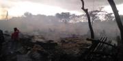 Puluhan lapak rongsok Habis Terbakar di Ciputat