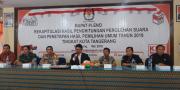 Pleno di KPU Kota Tangerang Mulai Hitung Suara Tiga Kecamatan